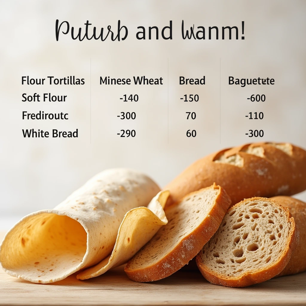 tortilla calorie comparison chart calories in tortilla