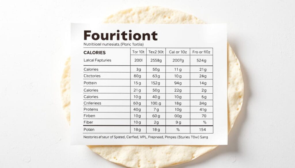 tortilla-nutrition-facts-chart tortilla-nutrition-facts-chart